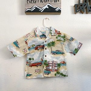 VINTAGE BUTTON UP SHIRT